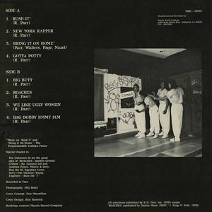 Back Cover Album Bobby Jimmy & The Critters - Roaches Back Cover Album Bobby Jimmy & The Critters - Roaches