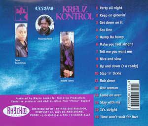 Back Cover Album Kreuz - Kreuz Kontrol