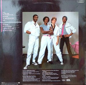 Back Cover Album B B & Q Band - All Night Long