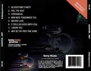 Back Cover Album Bloodstone - Party  | ftg  usa records | FTG 207 | UK