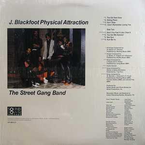 Back Cover Album J Blackfoot - Physical Attraction Back Cover Album J Blackfoot - Physical Attraction
