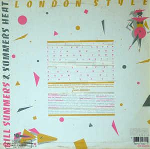 Back Cover Album Bill Summers And Summers Heat - London Style Back Cover Album Bill Summers And Summers Heat - London Style