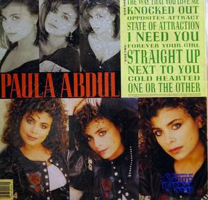 Back Cover Album Paula Abdul - Forever Your Girl