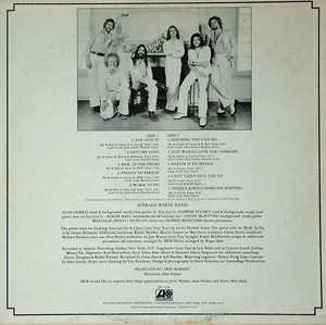 Back Cover Album Average White Band - AWB