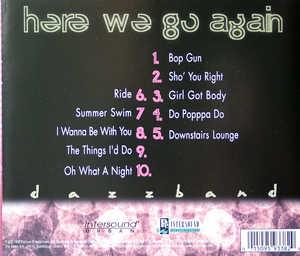 Back Cover Album The Dazz Band - Here We Go Again Back Cover Album The Dazz Band - Here We Go Again