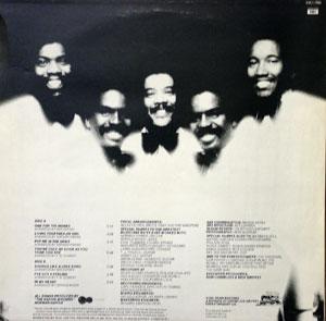 Back Cover Album The Whispers - One For The Money