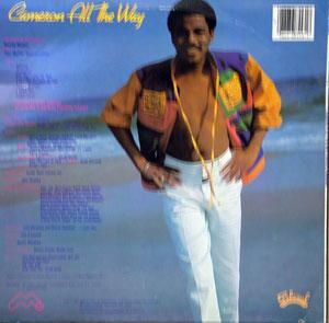 Back Cover Album Rafael Cameron - Cameron All The Way