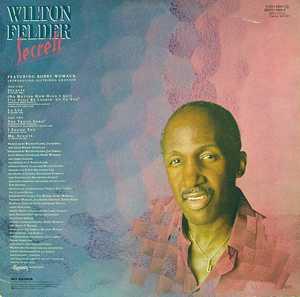 Back Cover Album Wilton Felder - Secrets Back Cover Album Wilton Felder - Secrets