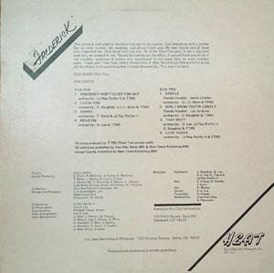 Back Cover Album Frederick - Frederick