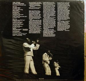 Back Cover Album The O'jays - The O'Jays In Philadelphia