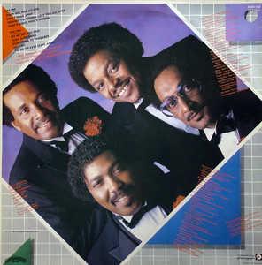 Back Cover Album The Four Tops - Tonight! Back Cover Album The Four Tops - Tonight!