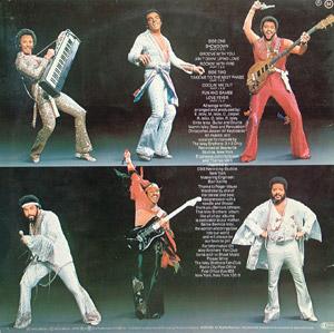 Back Cover Album The Isley Brothers - Showdown