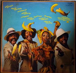 Back Cover Album Side Effect - Goin' Bananas | fantasy records | FTA3008 | UK Back Cover Album Side Effect - Goin' Bananas | fantasy records | FTA3008 | UK