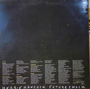 Back Cover Album Herbie Hancock - Future Shock