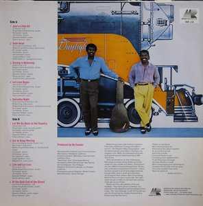 Back Cover Album Bobby King - Live And Let Live! Back Cover Album Bobby King - Live And Let Live!