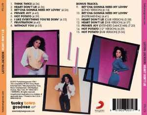 Back Cover Album La Toya Jackson - Heart Don't Lie | funkytowngrooves usa records | FTG-279 | US Back Cover Album La Toya Jackson - Heart Don't Lie | funkytowngrooves usa records | FTG-279 | US