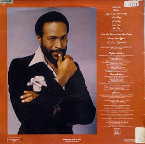 Back Cover Album Marvin Gaye - In Our Lifetime Back Cover Album Marvin Gaye - In Our Lifetime