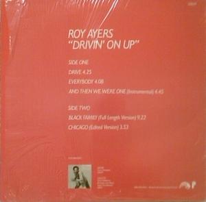 Back Cover Album Roy Ayers - Drivin' On Up