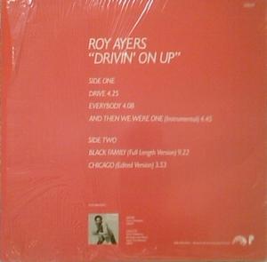 Back Cover Album Roy Ayers - Drivin' On Up Back Cover Album Roy Ayers - Drivin' On Up