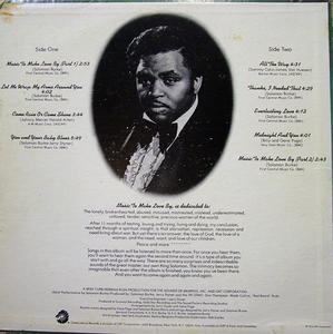 Back Cover Album Solomon Burke - Music To Make Love By Back Cover Album Solomon Burke - Music To Make Love By