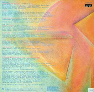 Back Cover Album David Sanborn - Voyeur