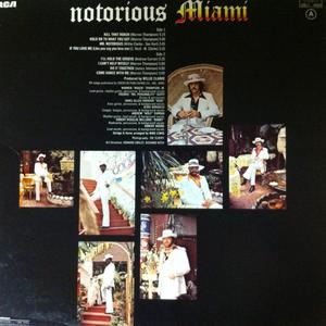 Back Cover Album Miami - Notorious