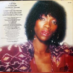 Back Cover Album Geraldine Hunt - No Way