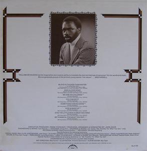 Back Cover Album William Devaughn - Be Thankful For What You Got Back Cover Album William Devaughn - Be Thankful For What You Got