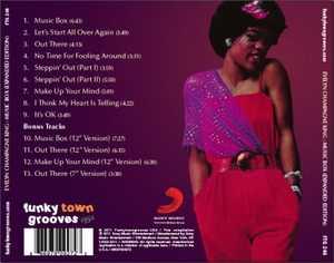 Back Cover Album Evelyn 'champagne' King - Music Box | funkytowngrooves usa records | FTG-246 | US Back Cover Album Evelyn 'champagne' King - Music Box | funkytowngrooves usa records | FTG-246 | US