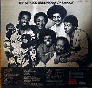 Back Cover Album Fatback - Keep On Steppin' Back Cover Album Fatback - Keep On Steppin'