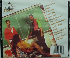 Back Cover Album A Plus - I Bet U Could