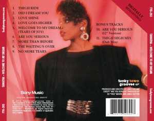 Back Cover Album Tawatha - Welcome To My Dream | ftg usa records | FTG 203 | UK Back Cover Album Tawatha - Welcome To My Dream | ftg usa records | FTG 203 | UK