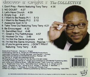 Back Cover Album The Collective - If You're Gonna Worry... Don't Pray