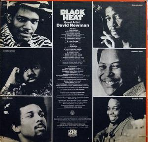 Back Cover Album Black Heat - Black Heat