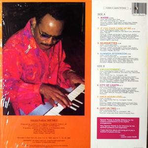 Back Cover Album Lonnie Liston Smith - Silhouettes