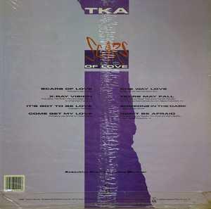 Back Cover Album Tka - Scars Of Love Back Cover Album Tka - Scars Of Love