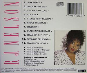 Back Cover Album B.j. Nelson - B.j. Nelson