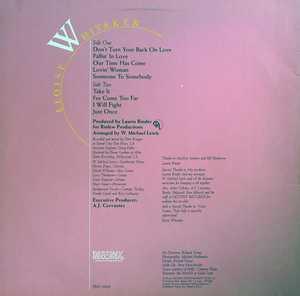 Back Cover Album Eloise Whitaker - Eloise Whitaker Back Cover Album Eloise Whitaker - Eloise Whitaker
