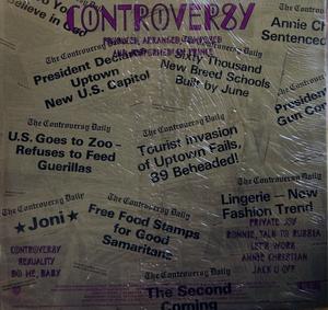 Back Cover Album Prince - Controversy