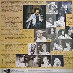 Back Cover Album George Duke - I Love The Blues: She Heard My Cry