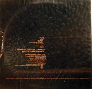 Back Cover Album Prince - For You Back Cover Album Prince - For You