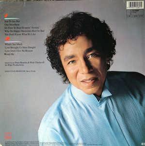 Back Cover Album Smokey Robinson - One Heartbeat