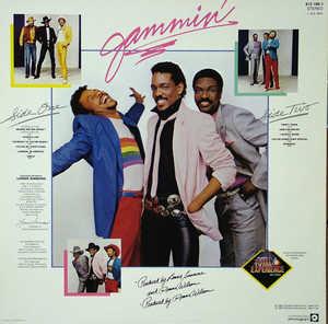 Back Cover Album The Gap Band - The Gap Band V Jammin' Back Cover Album The Gap Band - The Gap Band V Jammin'