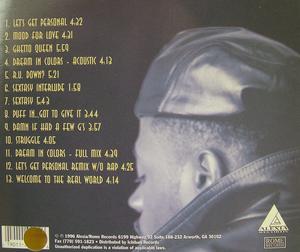 Back Cover Album Ruscola - One Love One Struggle