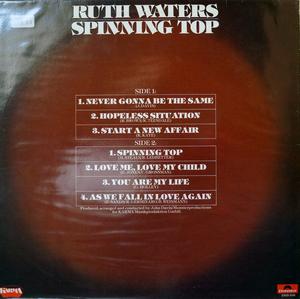 Back Cover Album Ruth Waters - Spinning Top Back Cover Album Ruth Waters - Spinning Top