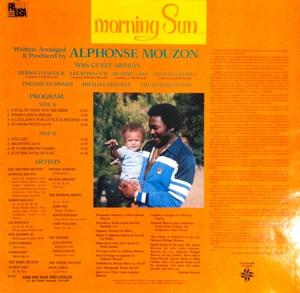 Back Cover Album Alphonse Mouzon - Morning Sun