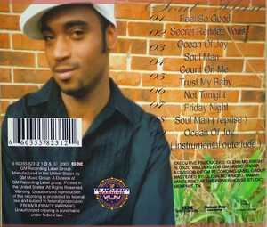 Back Cover Album Glenn Mcknight - Soul Man