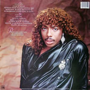 Back Cover Album Rick James - Glow