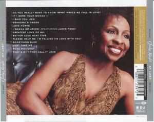 Back Cover Album Gladys Knight - At Last Back Cover Album Gladys Knight - At Last