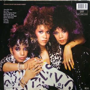 Back Cover Album Pointer Sisters - Contact